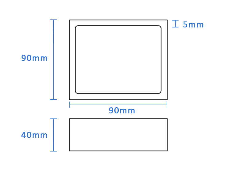 boron nitride crucible BN-RCR9090